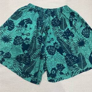 Tropical Print Women's Shorts